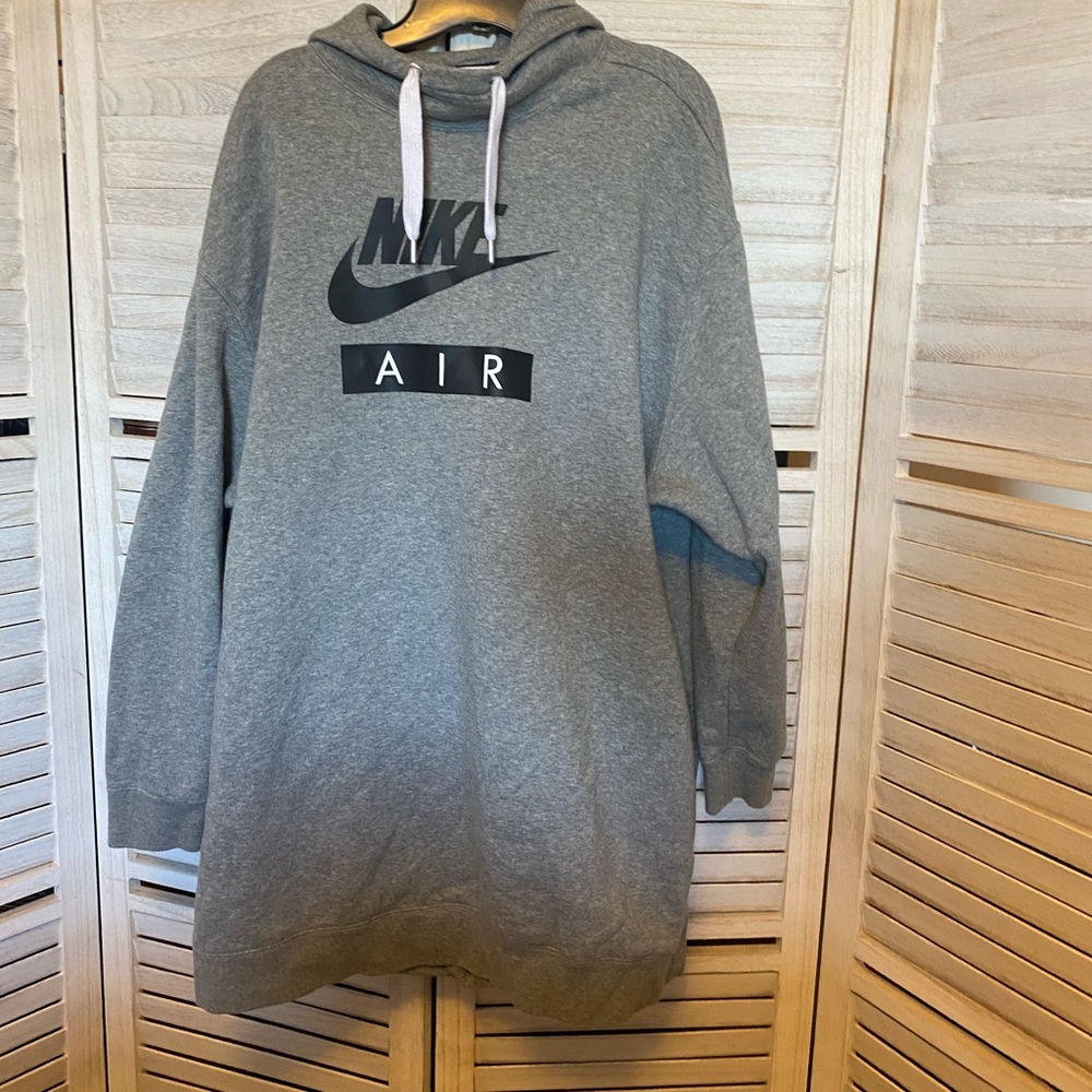 Nike extra long sweatshirt